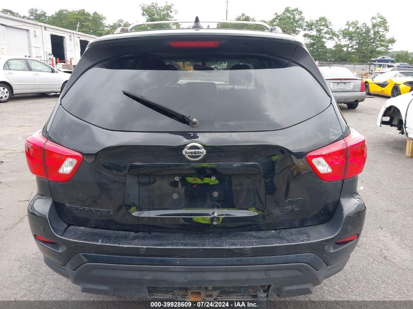 2020 Nissan Pathfinder Sl 4Wd VIN: 5N1DR2CM2LC637732 Lot: 39928609