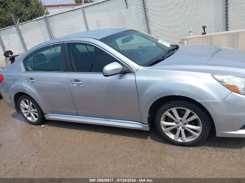 2013 Subaru Legacy 2.5I Limited VIN: 4S3BMBJ69D3013846 Lot: 39928617