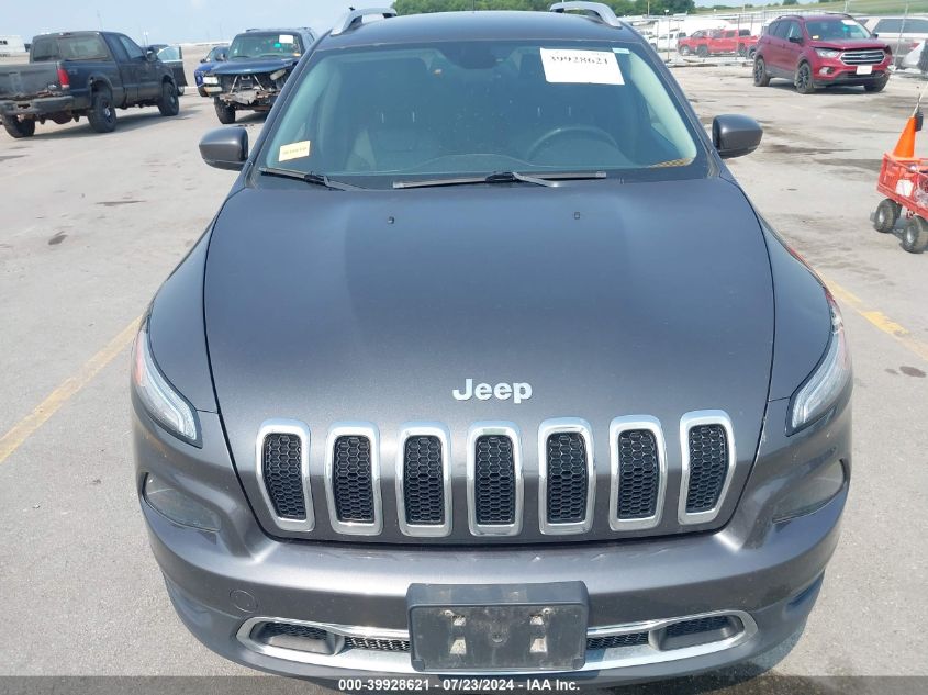 2015 Jeep Cherokee Limited VIN: 1C4PJLDB4FW573563 Lot: 39928621