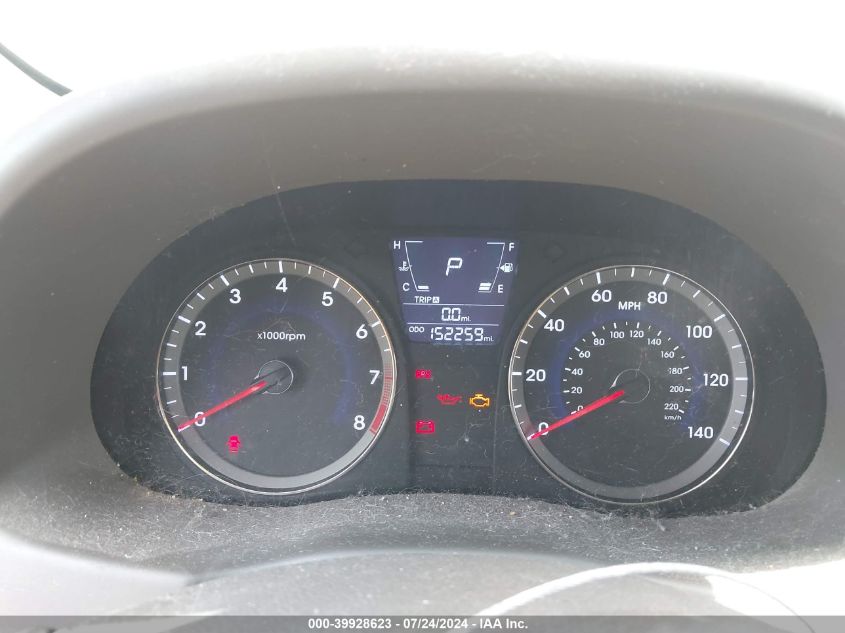 2013 Hyundai Accent VIN: KMHTC4AE2DU502203 Lot: 39928623