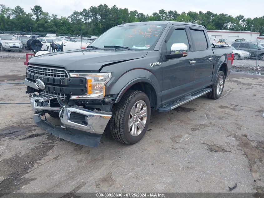VIN 1FTEW1E51KFD10429 2019 FORD F-150 LARIAT