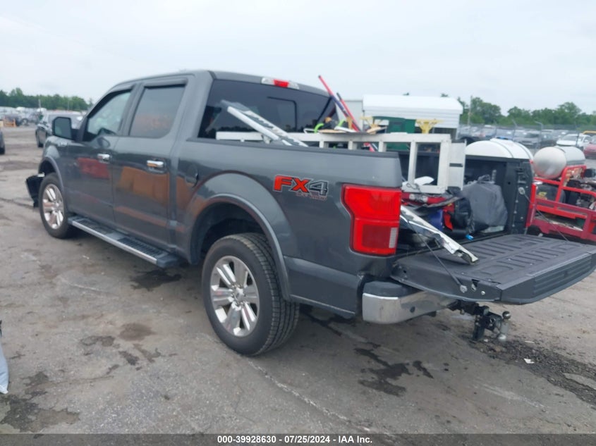 VIN 1FTEW1E51KFD10429 2019 FORD F-150 LARIAT