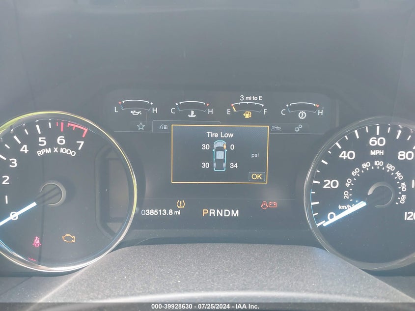VIN 1FTEW1E51KFD10429 2019 FORD F-150 LARIAT