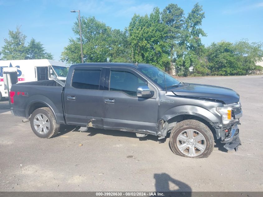 2019 Ford F-150 Lariat VIN: 1FTEW1E51KFD10429 Lot: 39928630