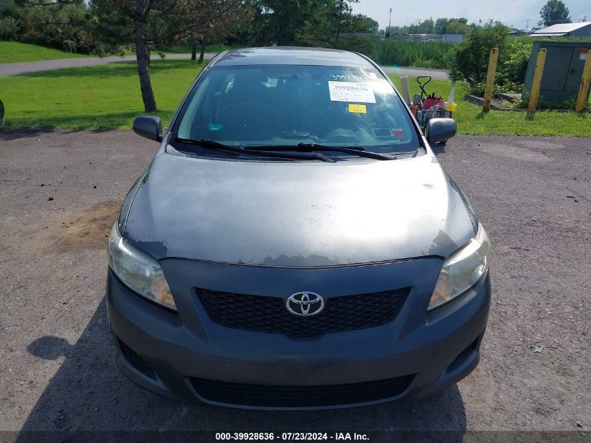 2010 Toyota Corolla Le VIN: 2T1BU4EE9AC496237 Lot: 39928636