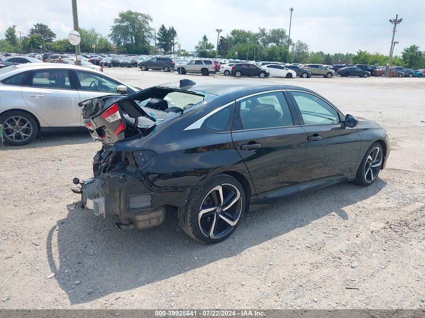 VIN 1HGCV1F35KA134507 2019 HONDA ACCORD SPORT