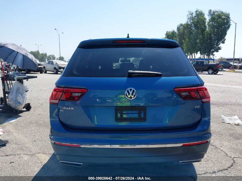 2018 Volkswagen Tiguan 2.0T Se/2.0T Sel VIN: 3VV3B7AXXJM069614 Lot: 39928642