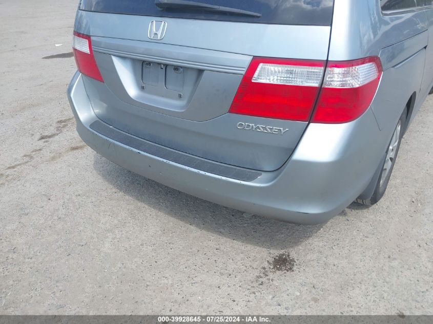 2005 Honda Odyssey Ex VIN: 5FNRL38465B136360 Lot: 39928645