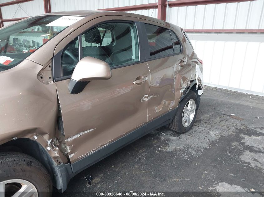 2018 Chevrolet Trax Ls VIN: 3GNCJNSB7JL218678 Lot: 39928648