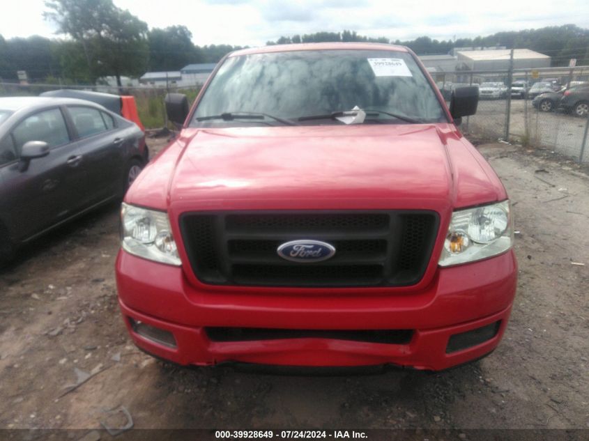 2005 Ford F150 VIN: 1FTRF12245KE63183 Lot: 39928649