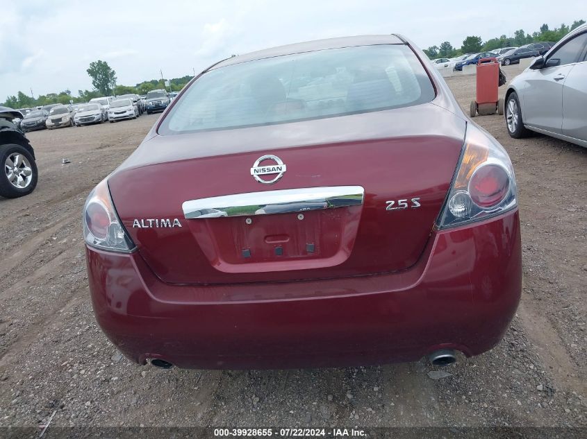 2011 Nissan Altima 2.5 S VIN: 1N4AL2AP6BN477725 Lot: 39928655