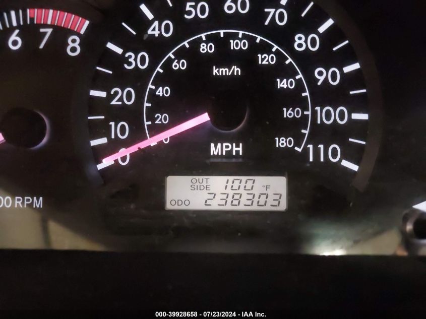 2004 Toyota Corolla Ce VIN: 2T1BR32E34C278301 Lot: 39928658