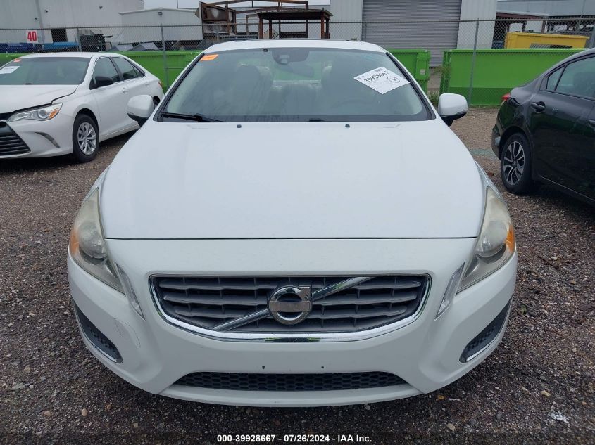 2012 Volvo S60 T5 VIN: YV1622FS1C2095714 Lot: 39928667