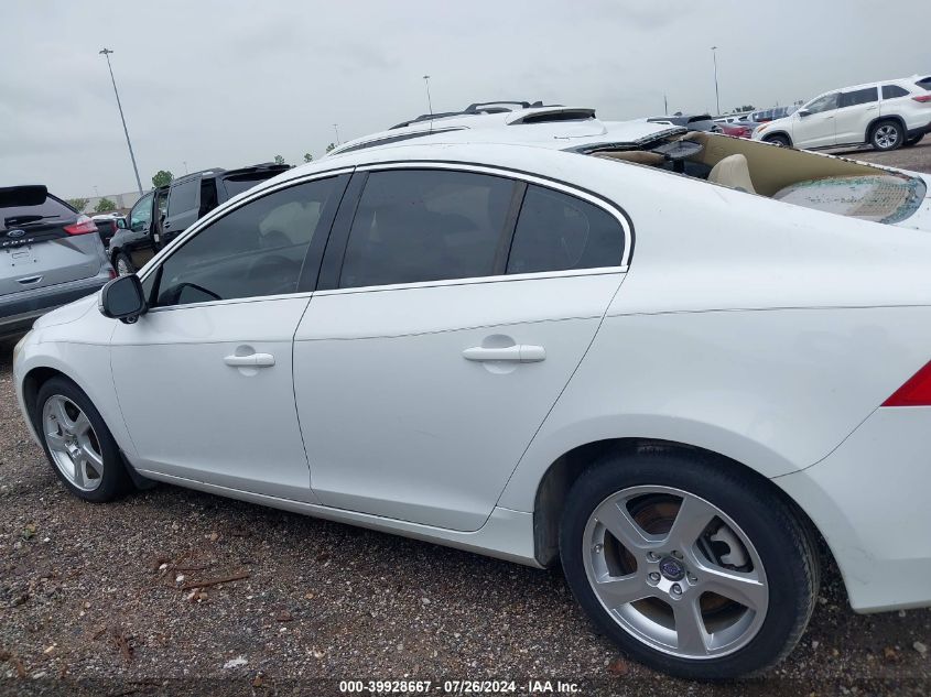 2012 Volvo S60 T5 VIN: YV1622FS1C2095714 Lot: 39928667