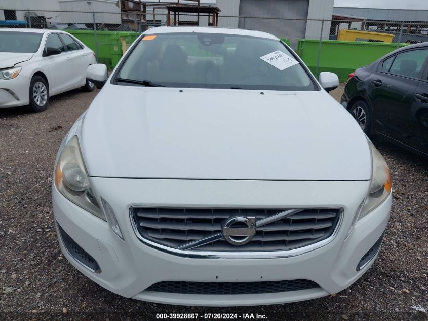 2012 Volvo S60 T5 VIN: YV1622FS1C2095714 Lot: 39928667