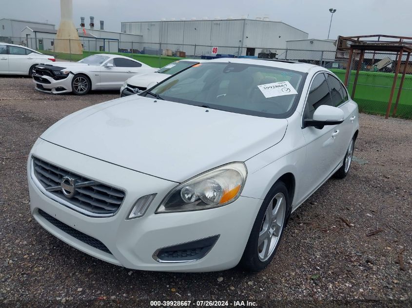 2012 Volvo S60 T5 VIN: YV1622FS1C2095714 Lot: 39928667