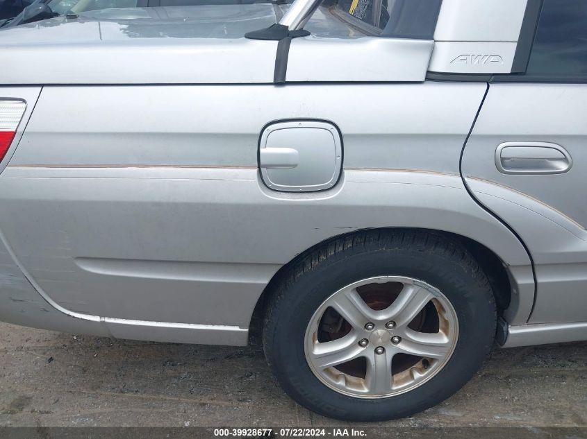 2003 Subaru Baja VIN: 4S4BT61C237108736 Lot: 39928677