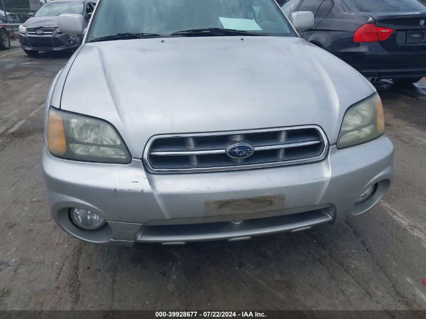 2003 Subaru Baja VIN: 4S4BT61C237108736 Lot: 39928677