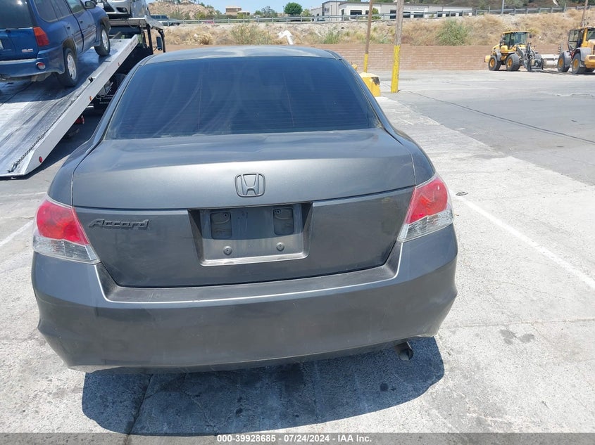 2010 Honda Accord 2.4 Lx VIN: 1HGCP2F37AA184128 Lot: 39928685