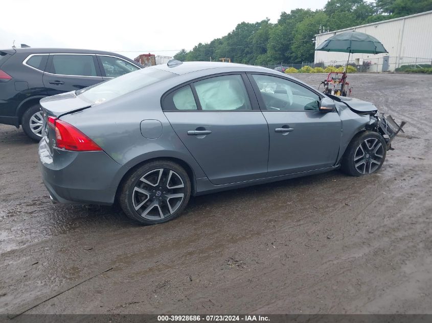 2017 Volvo S60 T5 Dynamic VIN: YV140MTL5H2424735 Lot: 39928686