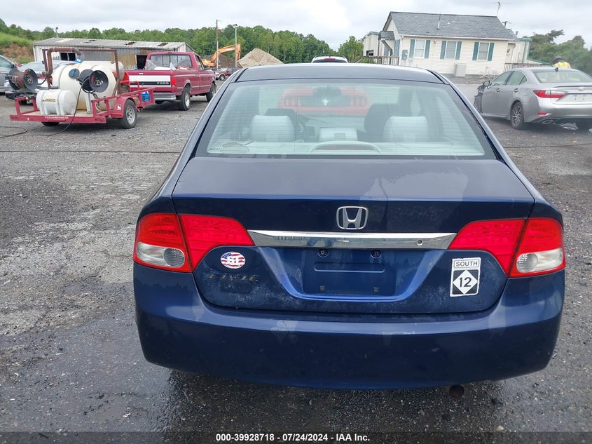 2009 Honda Civic Vp VIN: 2HGFA163X9H517363 Lot: 39928718