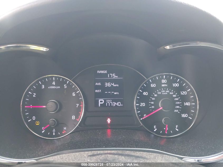 2014 Kia Forte Lx VIN: KNAFK4A6XE5252490 Lot: 39928725