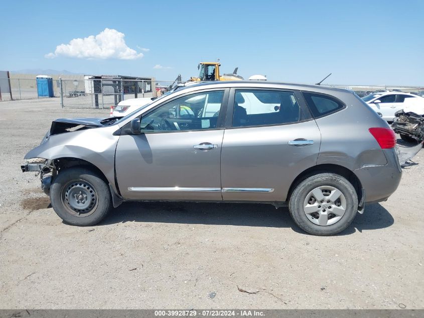 2014 Nissan Rogue Select S VIN: JN8AS5MT7EW615475 Lot: 39928729