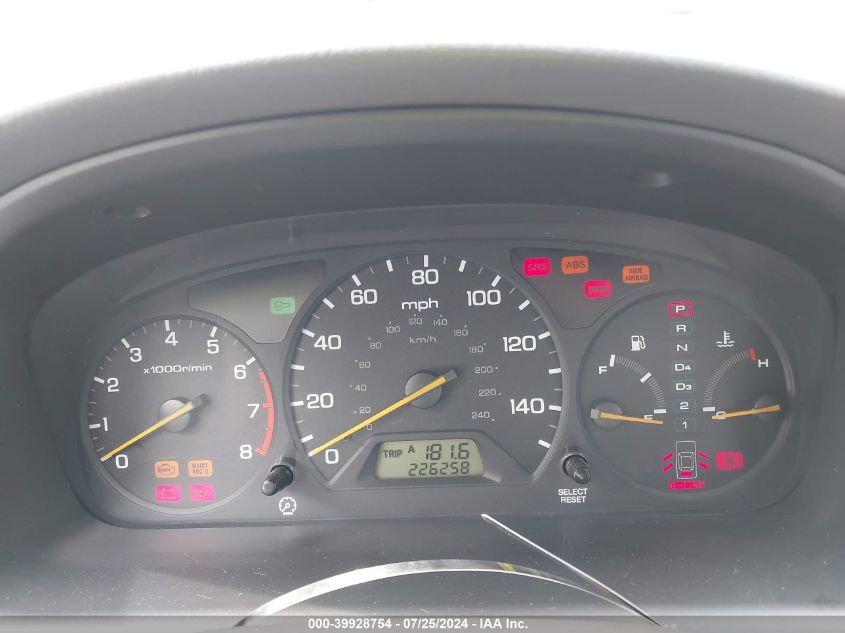 2000 Honda Accord 3.0 Ex VIN: 1HGCG1653YA032885 Lot: 39928754