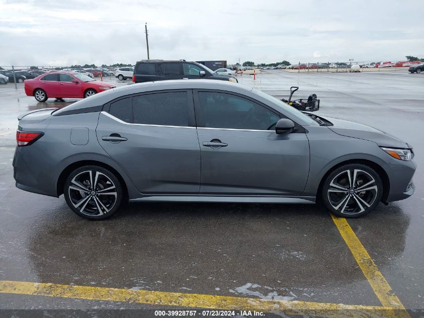 2021 Nissan Sentra Sr Xtronic Cvt VIN: 3N1AB8DV7MY247727 Lot: 39928757