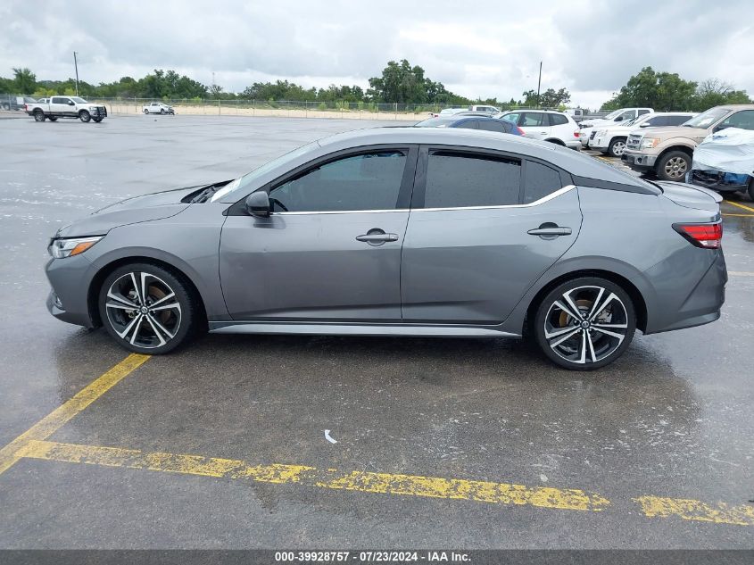 2021 Nissan Sentra Sr Xtronic Cvt VIN: 3N1AB8DV7MY247727 Lot: 39928757