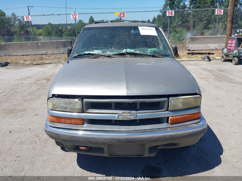 1999 Chevrolet Blazer VIN: 1GNDR13WXX2232853 Lot: 39928765