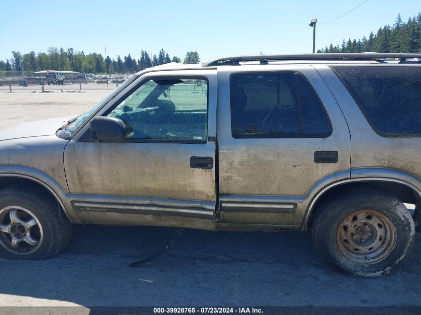 1999 Chevrolet Blazer VIN: 1GNDR13WXX2232853 Lot: 39928765