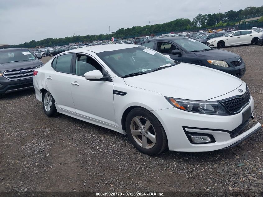 2015 KIA OPTIMA LX - KNAGM4A77F5643606