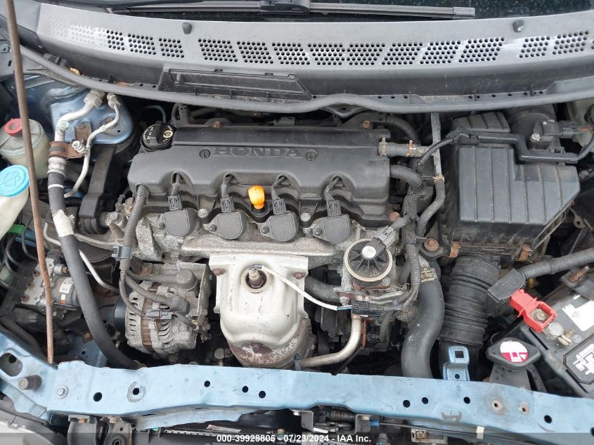 2008 Honda Civic Lx VIN: 1HGFA16578L068811 Lot: 39928805