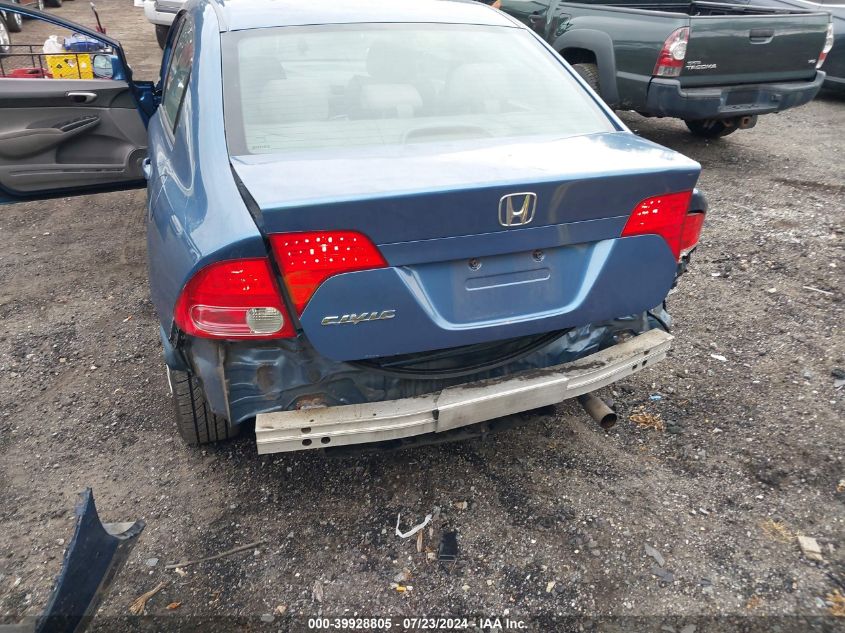 2008 Honda Civic Lx VIN: 1HGFA16578L068811 Lot: 39928805