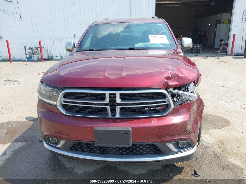 VIN 1C4RDJEG2JC497981 2018 DODGE DURANGO CITADEL ANODIZED PLATINUM AWD