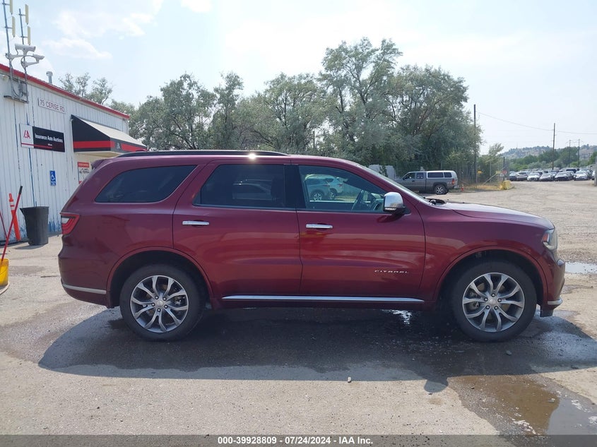 VIN 1C4RDJEG2JC497981 2018 DODGE DURANGO CITADEL ANODIZED PLATINUM AWD
