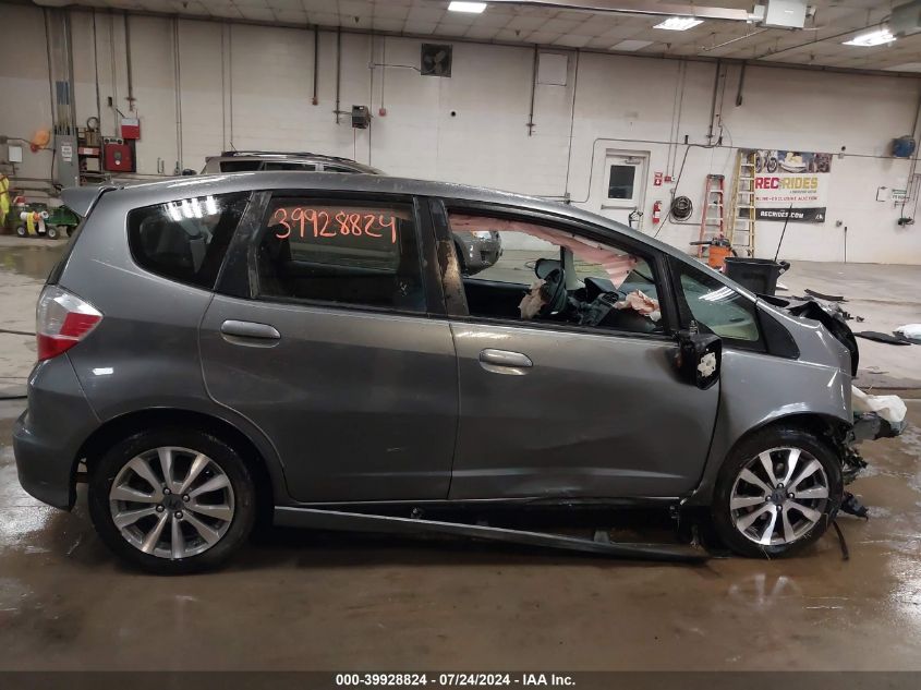 2013 Honda Fit Sport VIN: JHMGE8G50DC078720 Lot: 39928824