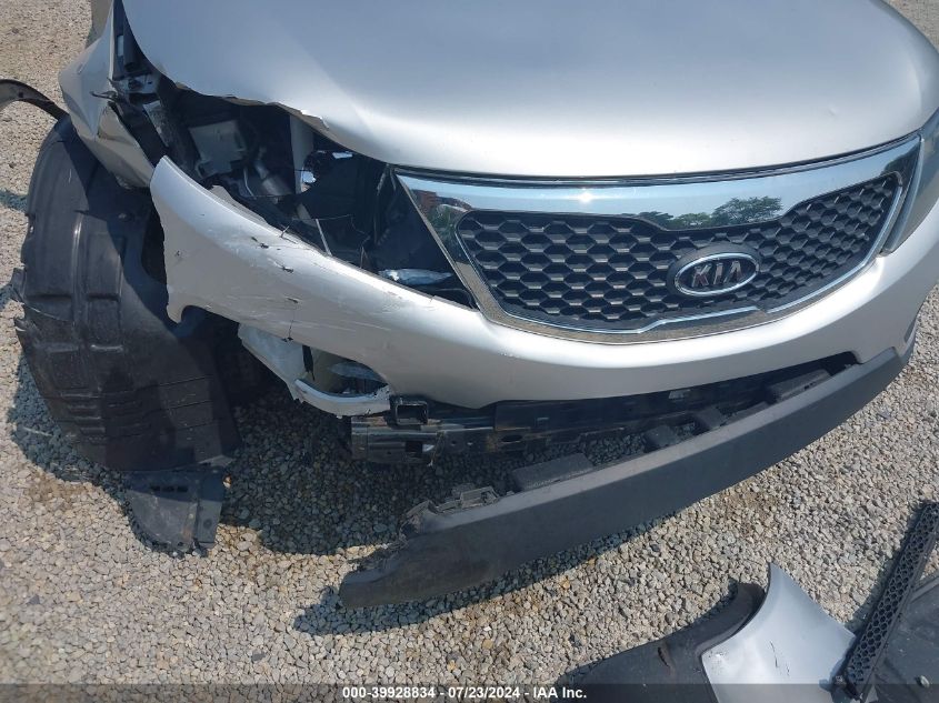 2013 Kia Sorento Ex V6 VIN: 5XYKUDA22DG411310 Lot: 39928834