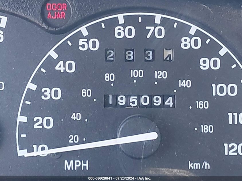 2001 Ford Ranger Xl/Xlt VIN: 1FTYR14D31PB63634 Lot: 39928841