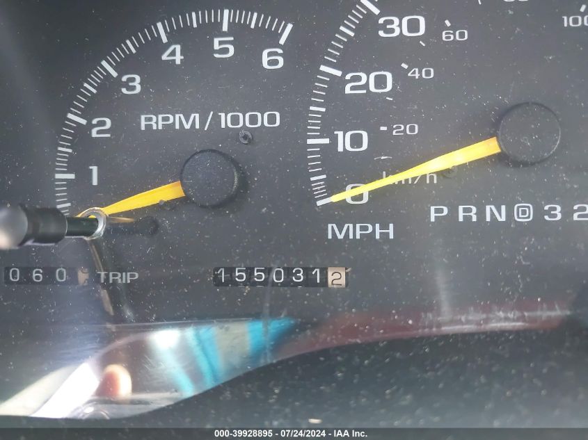 1997 Chevrolet Suburban 1500 VIN: 3GNFK16R0VG108631 Lot: 39928895