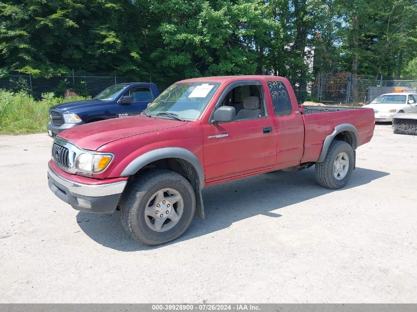 2002 Toyota Tacoma Base V6 VIN: 5TEWN72N82Z074170 Lot: 39928900