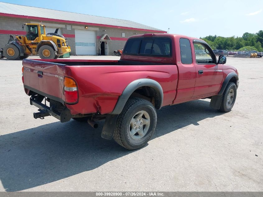 2002 Toyota Tacoma Base V6 VIN: 5TEWN72N82Z074170 Lot: 39928900