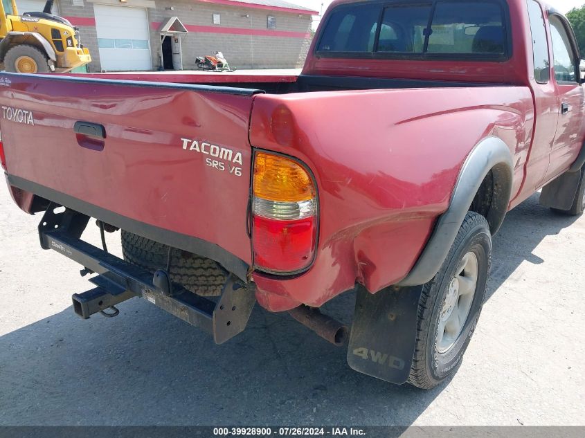 2002 Toyota Tacoma Base V6 VIN: 5TEWN72N82Z074170 Lot: 39928900