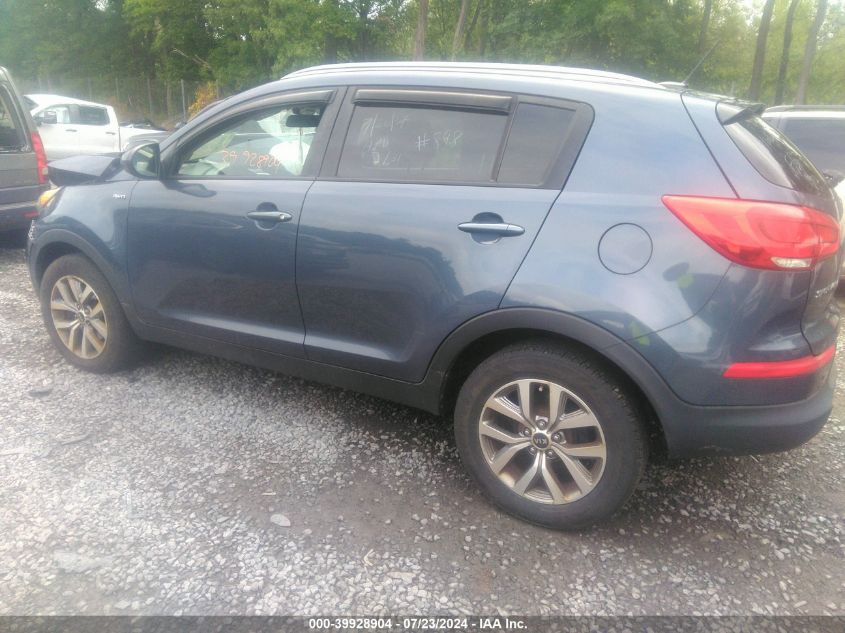 2016 Kia Sportage Lx VIN: KNDPBCAC5G7811135 Lot: 39928904