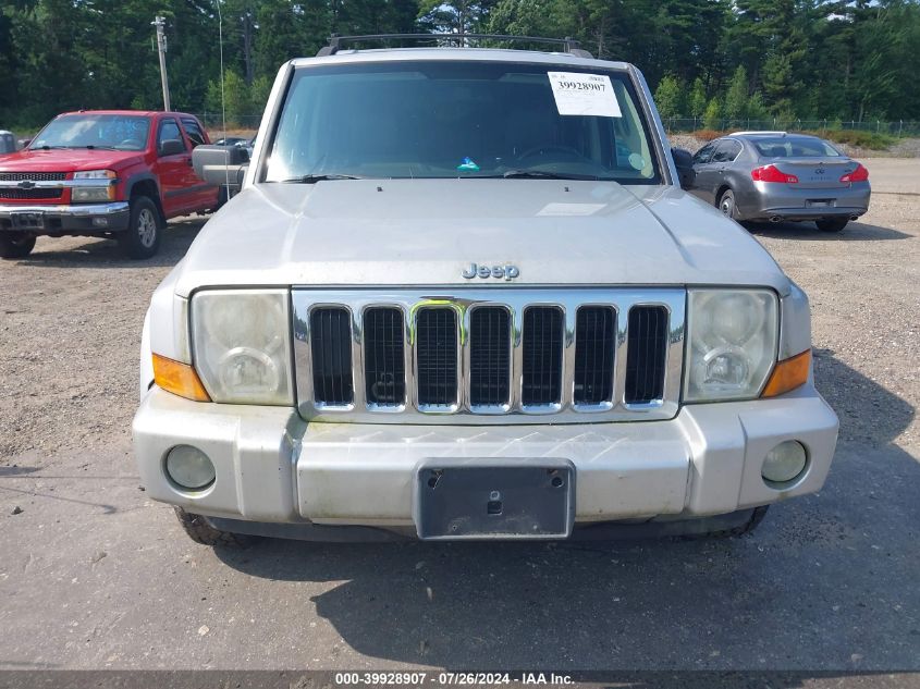 2007 Jeep Commander Sport VIN: 1J8HG48K37C654911 Lot: 39928907