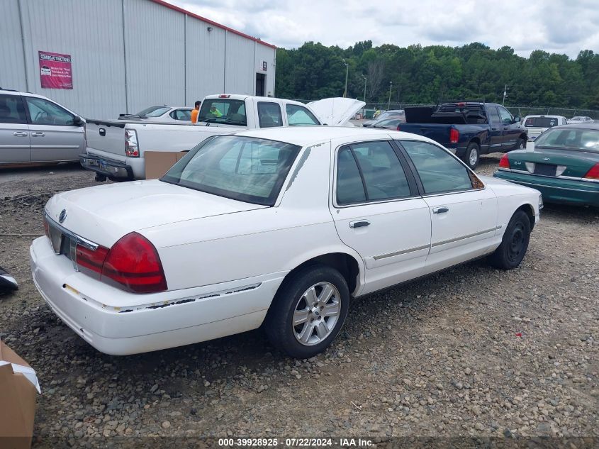 2003 Mercury Grand Marquis Gs VIN: 2MEFM74WX3X600695 Lot: 40648824