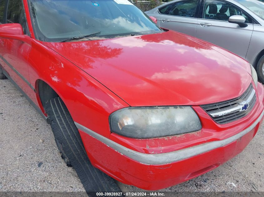 2004 Chevrolet Impala VIN: 2G1WF52E149442885 Lot: 39928927