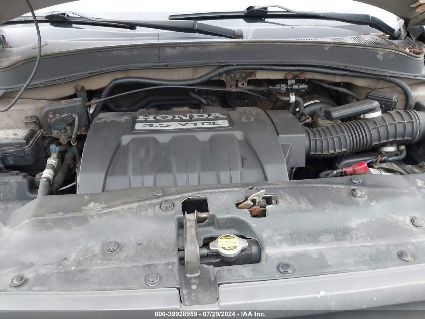 2005 Honda Pilot Ex VIN: 2HKYF18405H571237 Lot: 39928959