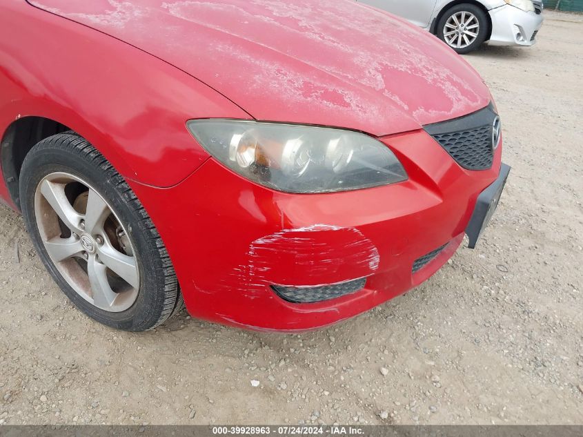 2006 Mazda 3 I VIN: JM1BK12F161446039 Lot: 39928963